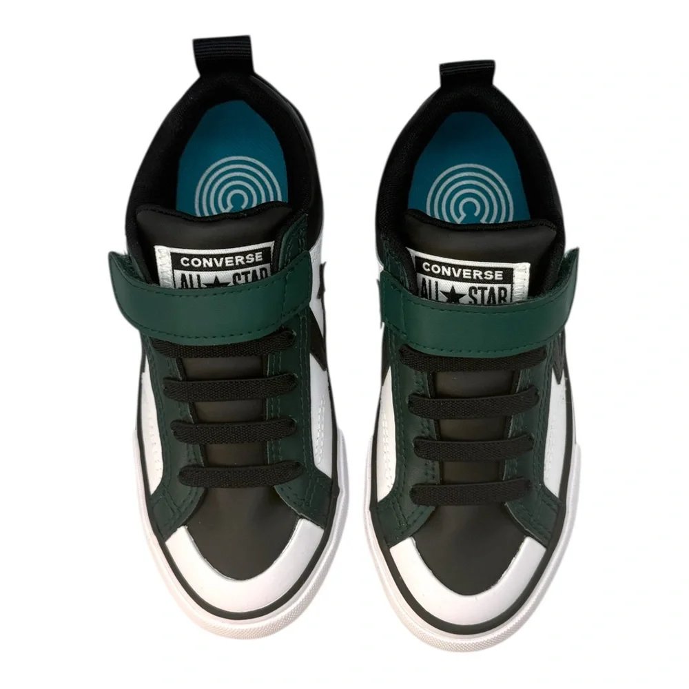 Converse Pro Blaze Kids Boys'‎ Leather Strap Hook Loop Athletic Shoes, Size 13